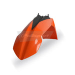 Polisport Front Fender - KTM SX 125/250 2007-12, EXC/EXC-F 2008-13 - Orange