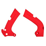 Polisport Frame Protectors - Honda CRF250R 2018-19, CRF450R 2017-19 - Red