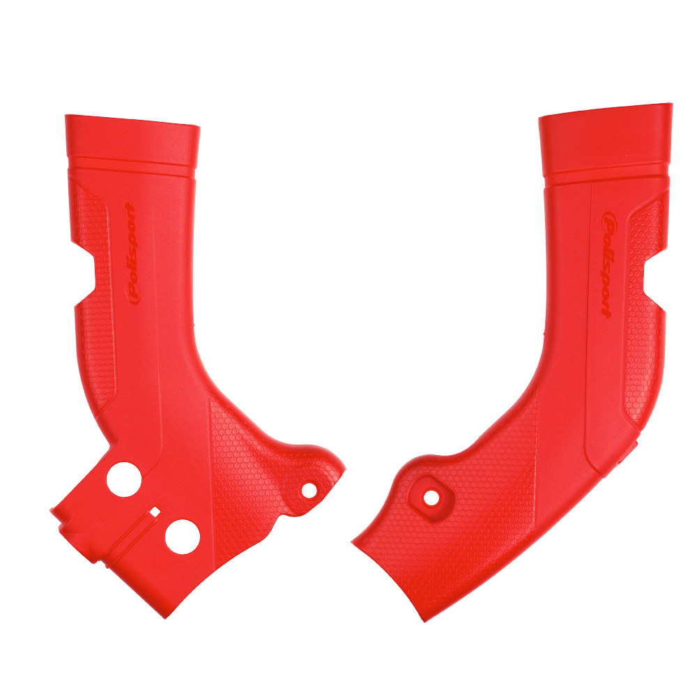 Polisport Frame Protectors - Honda CRF250R & CRF250RX 2020-21, CRF450R & CRF450RX 2019-20 - Red