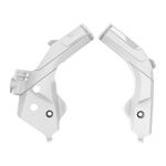 Polisport Frame Protectors - Husqvarna TC/FC/TX/FX 2019-22, TE/FE 2020-22, Gas Gas MC/MC-F/EC/EC-F 2021-22 - White