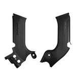 Polisport Frame Protectors - Kawasaki KXF250 2021-23,  KXF450 2019-23 - Black