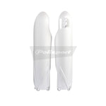 Polisport Fork Guards - Yamaha YZ 125/250 2015-23, YZF250 2010-23, YZF450 2010-22, YZF250X 2015-23 - White