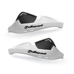 Polisport Evolution Integral Handguards With Mounting Kit - White