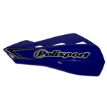 Polisport Qwest Handguards With Plastic Mounting Kit - Blue