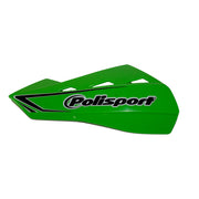 Polisport Qwest Handguards With Plastic Mounting Kit - Green