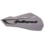 Polisport Qwest Handguards With Plastic Mounting Kit - White