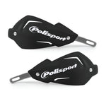 Polisport Touquet Handguards With Universal Mounting Kit - Black