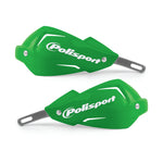 Polisport Touquet Handguards With Universal Mounting Kit - Green