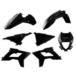 Polisport Plastics Kit - Beta 250/300/350/390/430/480/498 RR 2T & 4T 2013-17 Restyle To 2022 Style - Black