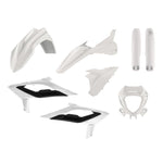 Polisport Full Enduro Plastics Kit - Beta 125-480 RR 2023-24 - White