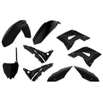 Polisport Restyle Plastics Kit - Honda Restyle CR 125/250 2002-07 (Restyle To CRF 450 2019 Style) - Black