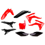 Polisport Plastics Kit - Honda CRF250R 2014-17, CRF450R 2013-16 Red/ Black