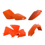 Polisport Full Plastics Kit - KTM EXC All Models 2001-02 - Orange