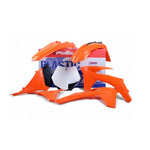 Polisport Standard Enduro Plastics Kit - KTM EXC/EXC-F 2012-13, SX 2011 - OEM (2012-13) Orange/ White