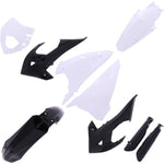 Polisport Enduro Plastics Kit - Gas Gas EC 250/300 2018-20 - Black/White