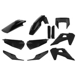 Polisport Plastics Kit - Husqvarna TE 150/300, FE 250/501 2020-23 - Black