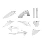 Polisport Full Plastics Kit - KTM SX 125/150/250 & SXF 250/350/450 & XC/XC-F 125/250/300/350/450 2019-22 - White