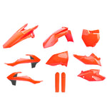 Polisport Full Plastics Kit - KTM SX 125/150/250 & SXF 250/350/450 2016-18 - Fluro Orange