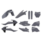 Polisport Full Plastics Kit - KTM SX 125/150/250 & SXF 250/350/450 2016-18 - Nardo Grey