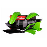 Polisport Full Plastics Kit - Kawasaki KXF250 2009-12 - Green/ Black (OEM '12)