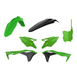 Polisport Plastics Kit - Kawasaki KXF250 2017-20 - Green/ Black