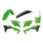 Polisport Plastics Kit - Kawasaki KXF450 2016-18 - Green/Black