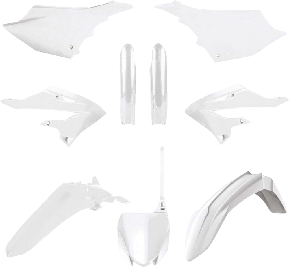 Polisport Plastics Kit - Yamaha YZ 125/250 2022-24 - White