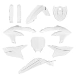 Polisport Plastics Kit - Yamaha YZF250 2024, YZF450 2023-2024 - White