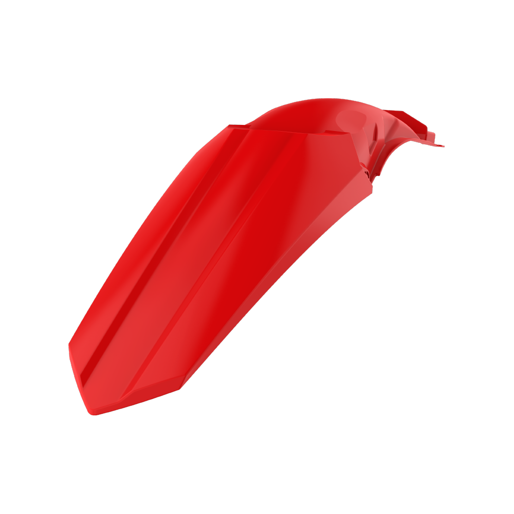 Polisport Rear Fender - Honda CR 125/250 2002-07 Restyle To CRF 2018 - Red