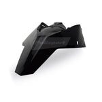 Polisport Rear Fender/ Side Panels - KTM SX 2007-10, EXC 2008-11 - Black