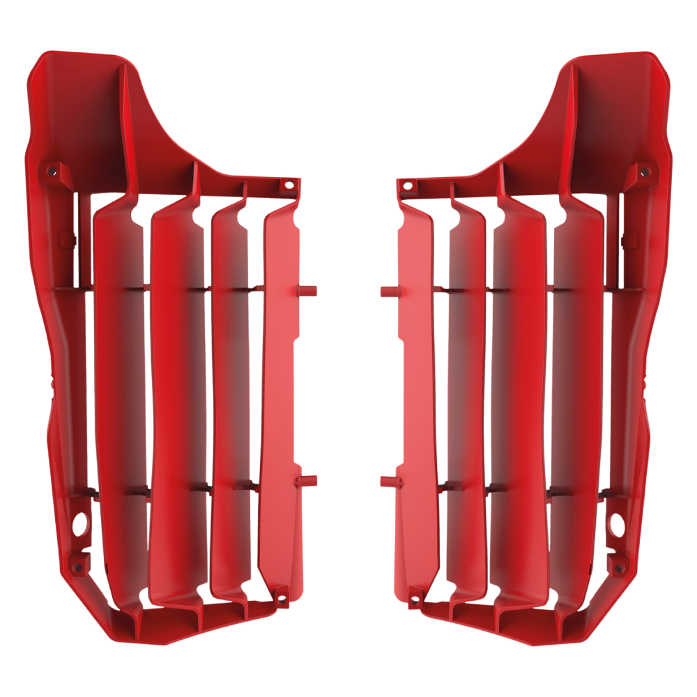 Polisport Radiator Louvres - Honda CRF250R & CRF250RX 2020-21 - Red