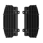 Polisport Radiator Louvres - KTM SX/SXF 2016-22, XC-W/EXC/EXC-F 2017-22, Husqvarna TC/FC 2016-22, TE/FE 2017-22 - Black