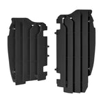 Polisport Radiator Louvres - Kawasaki KXF450 2010-15 - Black