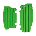 Polisport Radiator Louvres - Kawasaki KXF450 2010-15 - Green