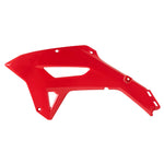 Polisport Radiator Scoops - Honda CRF250RX 2022-23, CRF450RX 2021-23 - Red