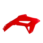 Polisport Radiator Scoops - Honda CRF250R 2022-23, CRF450R 2021-23 - Red