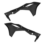 Polisport Radiator Scoops - Kawasaki KXF250 2017-20 - Black