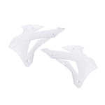 Polisport Radiator Scoops - Kawasaki KX85 2014-21 - White