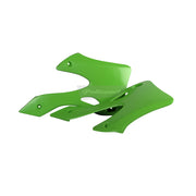 Polisport Radiator Scoops - Kawasaki KX 125/250 1999-2002 - Green