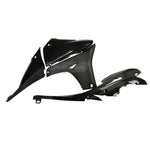 Polisport Radiator Scoops With Tank Cover - Yamaha YZF450 2010-13 - Black