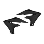 Polisport Radiator Scoops - Yamaha YZF250 2019-23, YZF450 2018-22, YZF250X & WRF250 2020-23, YZF450X & WRF450 2019-23 - Black