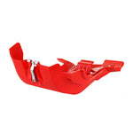 Polisport Fortress Skid Plate - Honda CRF250R & CRF250RX 2022-23, CRF450R & CRF450RX 2021-23 - Red