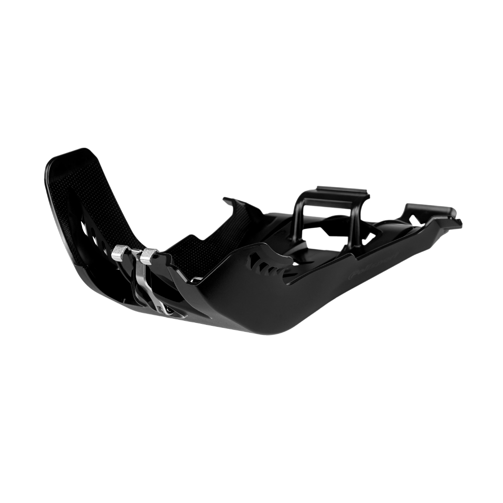 Polisport Fortress Skid Plate With Linkage Protector - Beta RR 250/300 2020-23 - Black