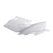 Polisport Side Panels - Honda CRF450R 2002-04 - White