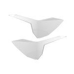 Polisport Side Panels - Husqvarna TC125/FC250-450 2016-17, TX125, TE 250/300, FE250-450 2017 - White