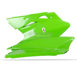 Polisport Side Panels - Kawasaki KXF450 2006-08 - Green