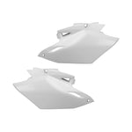 Polisport Side Panels - Yamaha WRF450 2012-16 - White