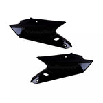 Polisport Side Panels - Yamaha YZ/WR250F 2014-18, YZF250X 2015-18, YZF450 2014-17, WR450F 2016-18 - Black