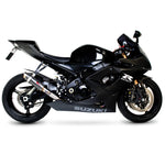 Scorpion RP-1 GP Carbon Round Exhaust - Suzuki GSXR 1000 K5-6 2005 - 2006